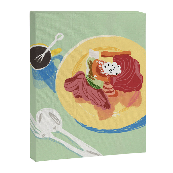 Radicchio Salad Canvas Print Gallery Image 1