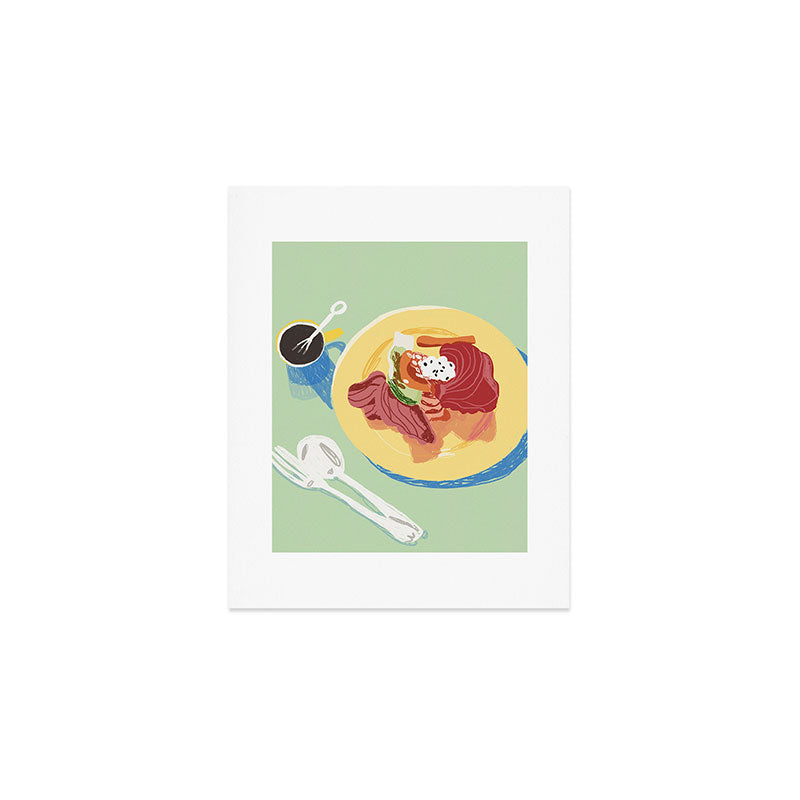 Radicchio Salad Art Print Gallery Image 1