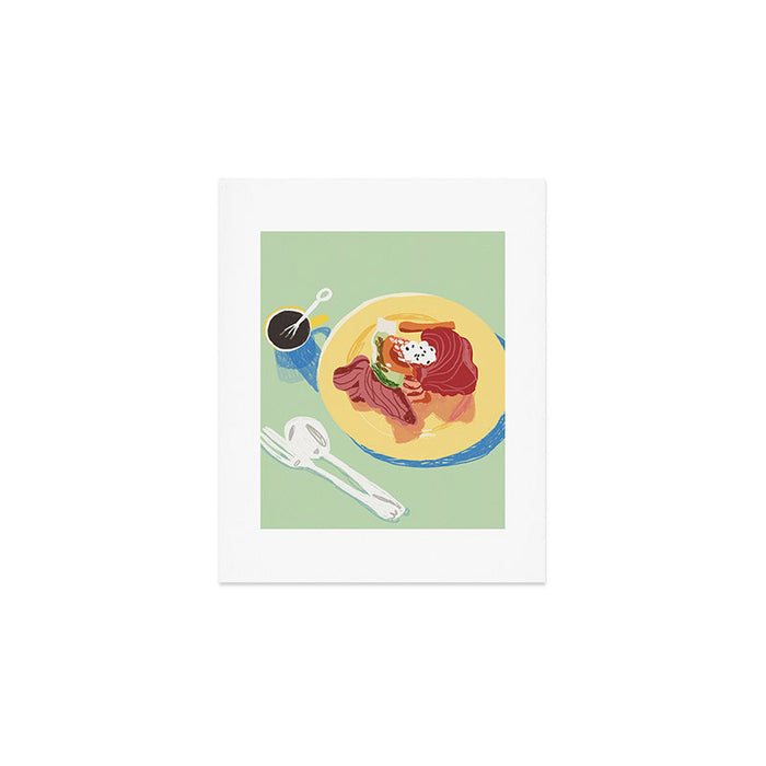 Radicchio Salad Art Print Gallery Image 1