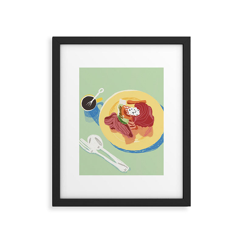 Radicchio Salad Framed Art Print Gallery Image 6