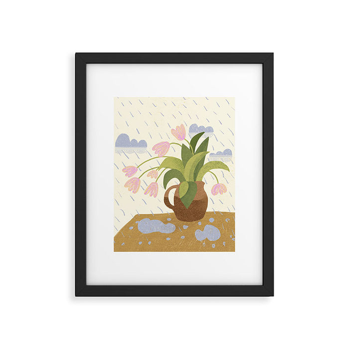 Rain Saves from Burning Out Framed Art Print Gallery Image 1