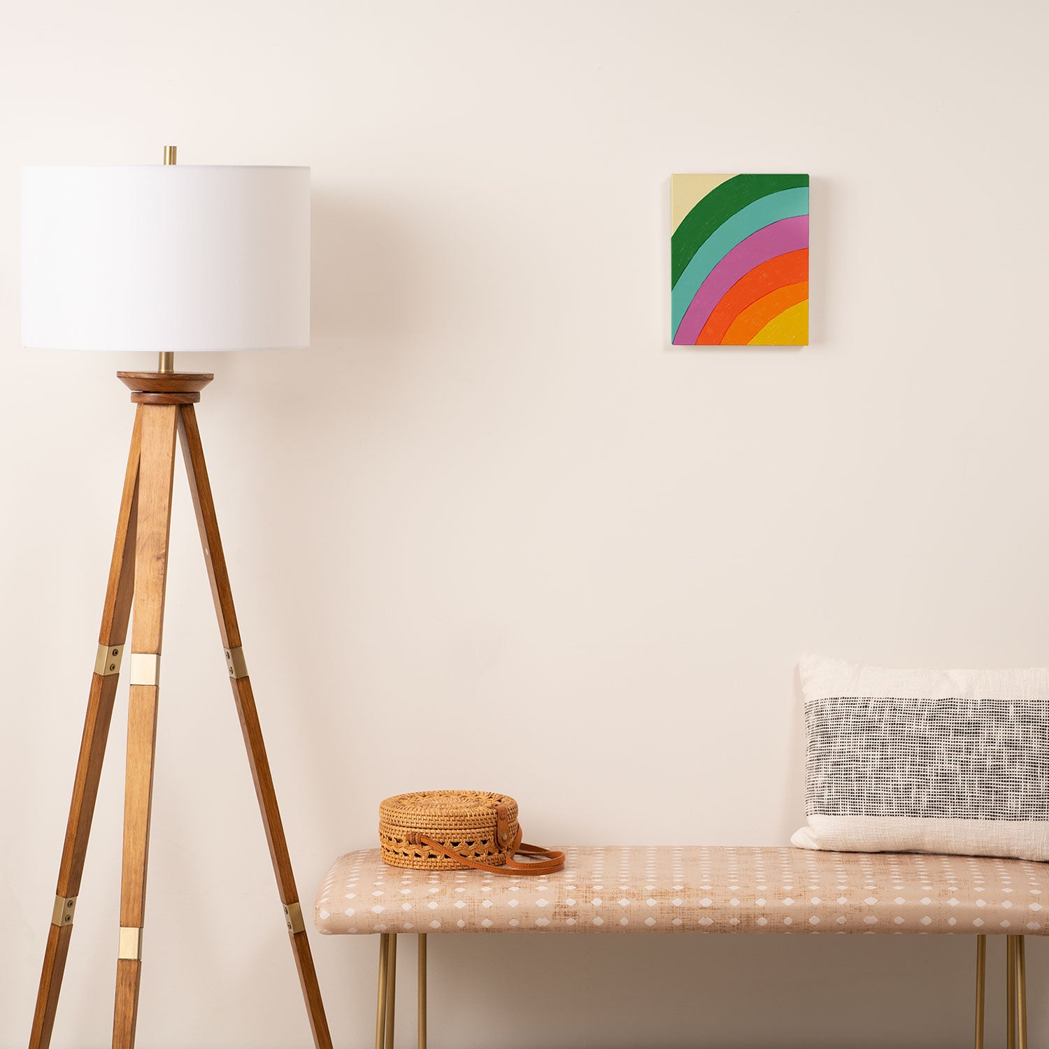 Rainbow Canvas Print Gallery Image 2