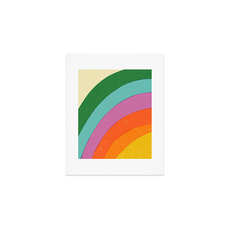 Rainbow Art Print Gallery Image 1