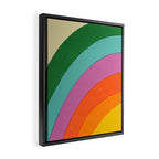 Rainbow Framed Canvas Print Gallery Image 2