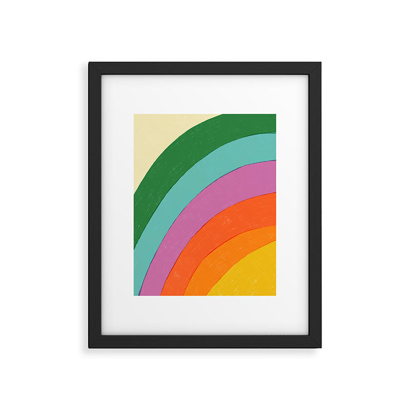 Rainbow Framed Art Print Gallery Image 6
