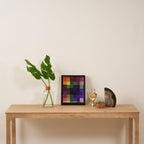 Rainbow mosaic Framed Canvas Print Gallery Image 4
