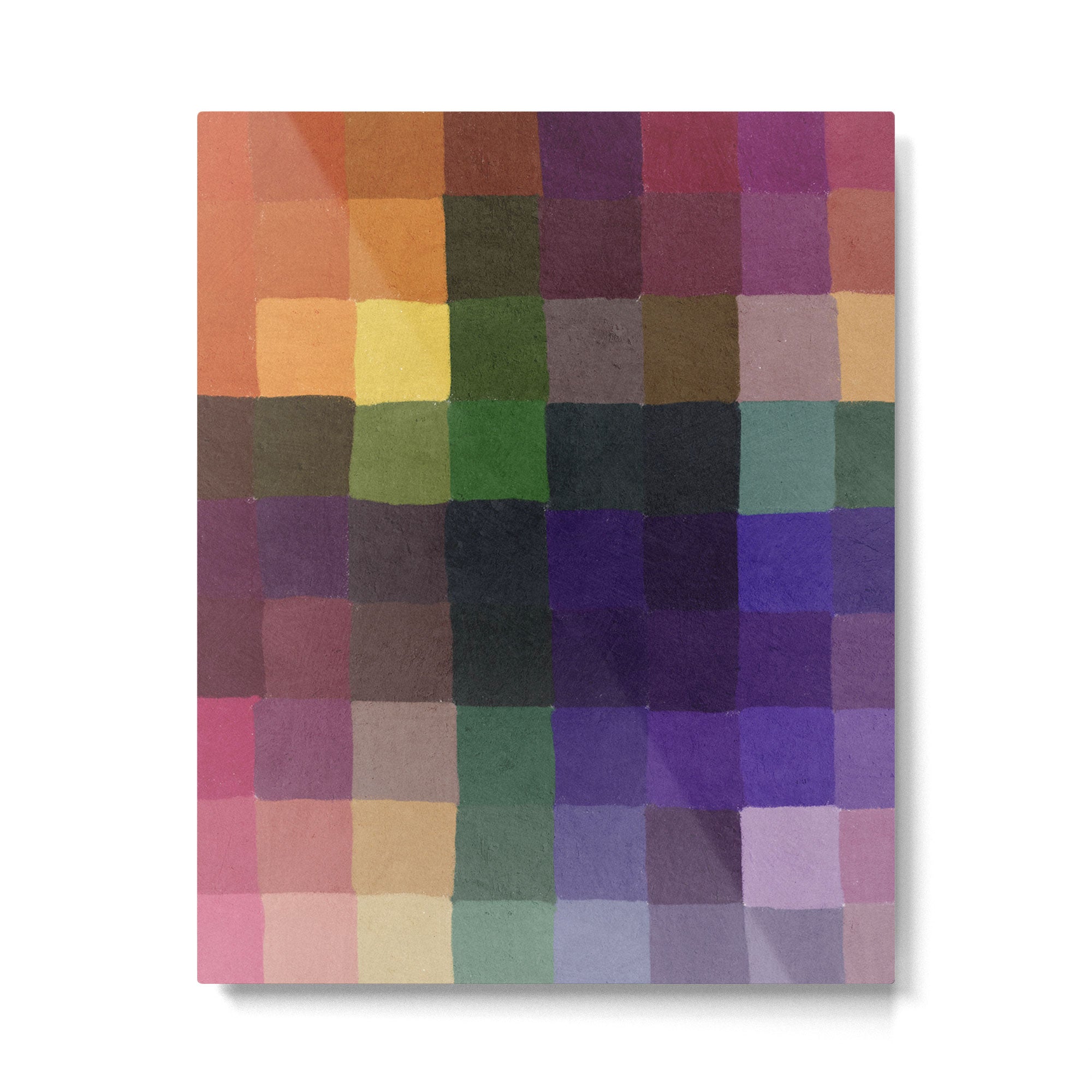 Rainbow mosaic Metal Print Gallery Image 6