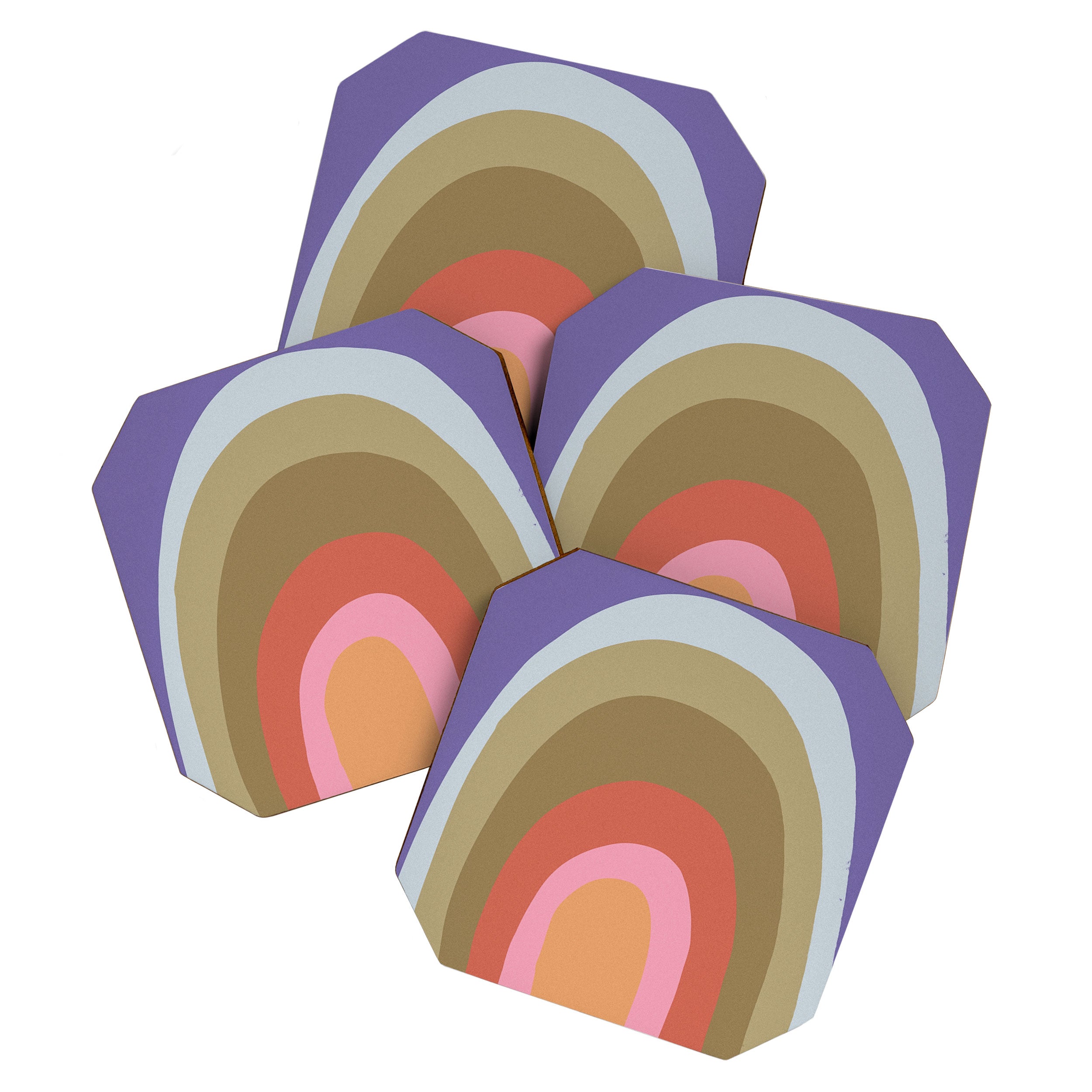 Rainbow story Coaster Gallery Image 1