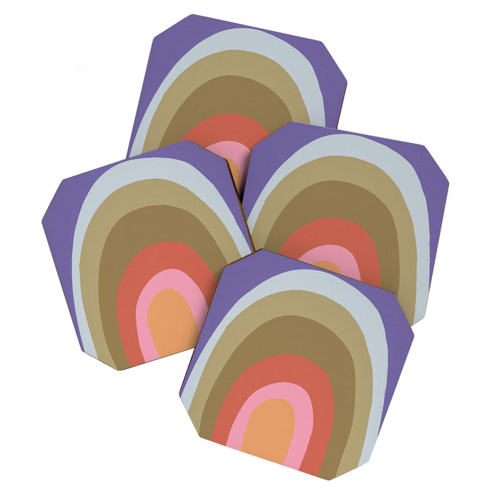 Rainbow story Coaster Gallery Image 1