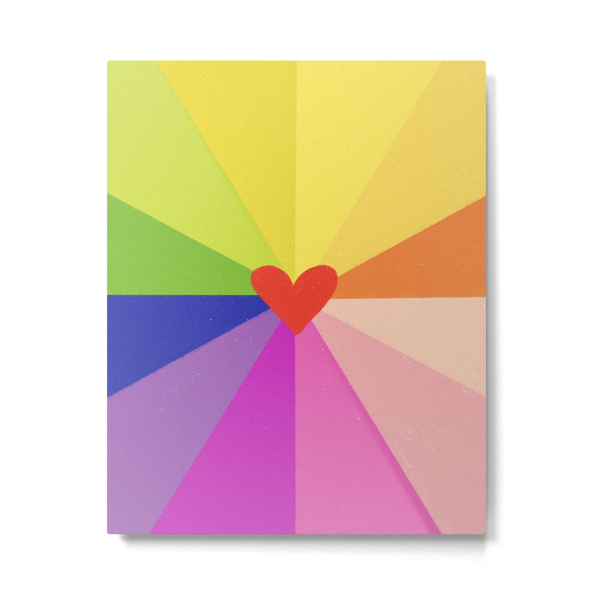Rainbow Metal Print Gallery Image 6