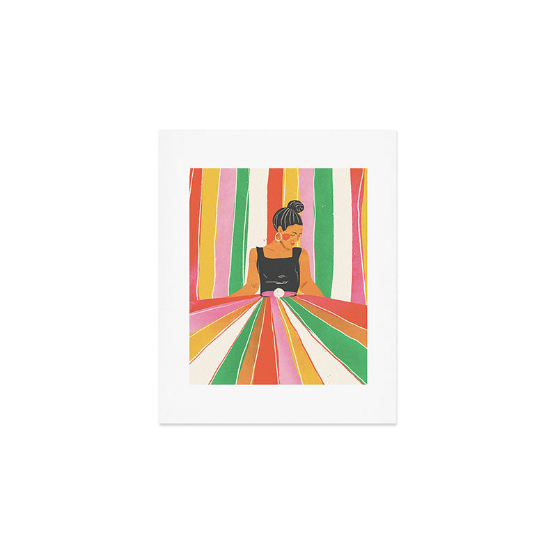 Rainbow World #2 Art Print Gallery Image 1