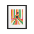 Rainbow World #2 Framed Art Print Gallery Image 6