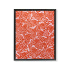 Red and pink strawberries Framed Canvas Print Gallery Image 8