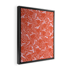 Red and pink strawberries Framed Canvas Print Gallery Image 2