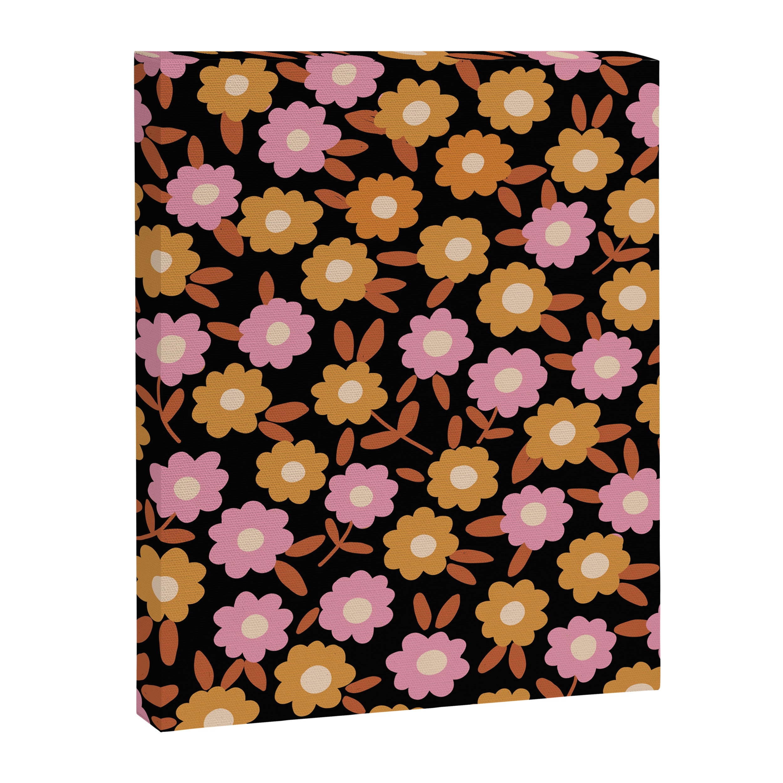 Retro flora Canvas Print Gallery Image 8