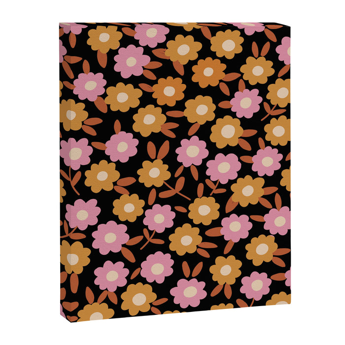 Retro flora Canvas Print Gallery Image 1