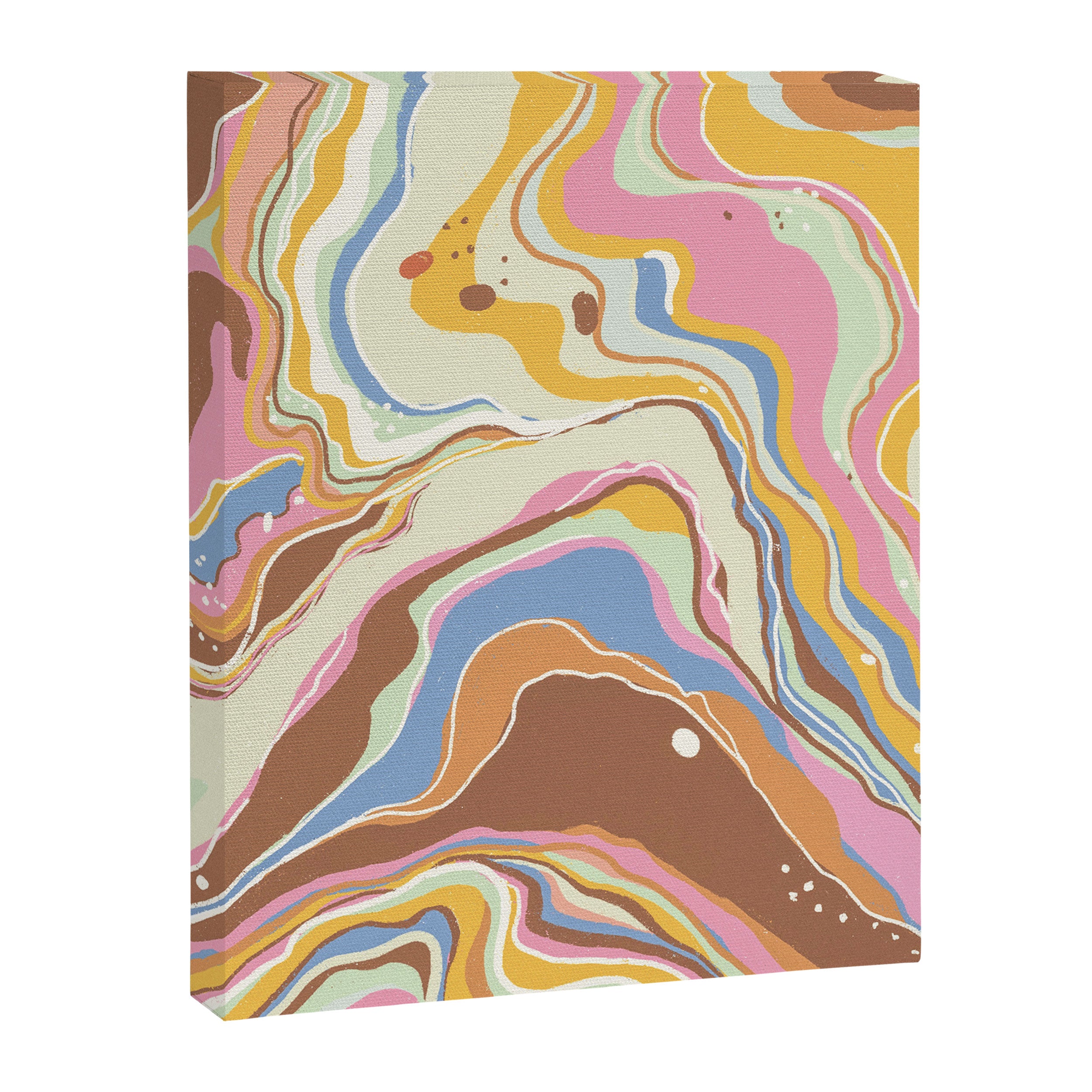 Retro marble #2 Canvas Print Gallery Image 8
