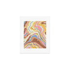 Retro marble #2 Art Print Gallery Image 1