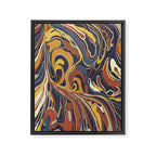 Retro marble #3 Framed Canvas Print Gallery Image 8