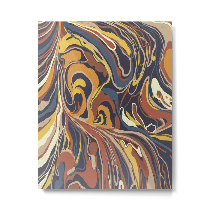 Retro marble #3 Metal Print Gallery Image 1