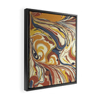 Retro marble #4 Framed Canvas Print Gallery Image 2