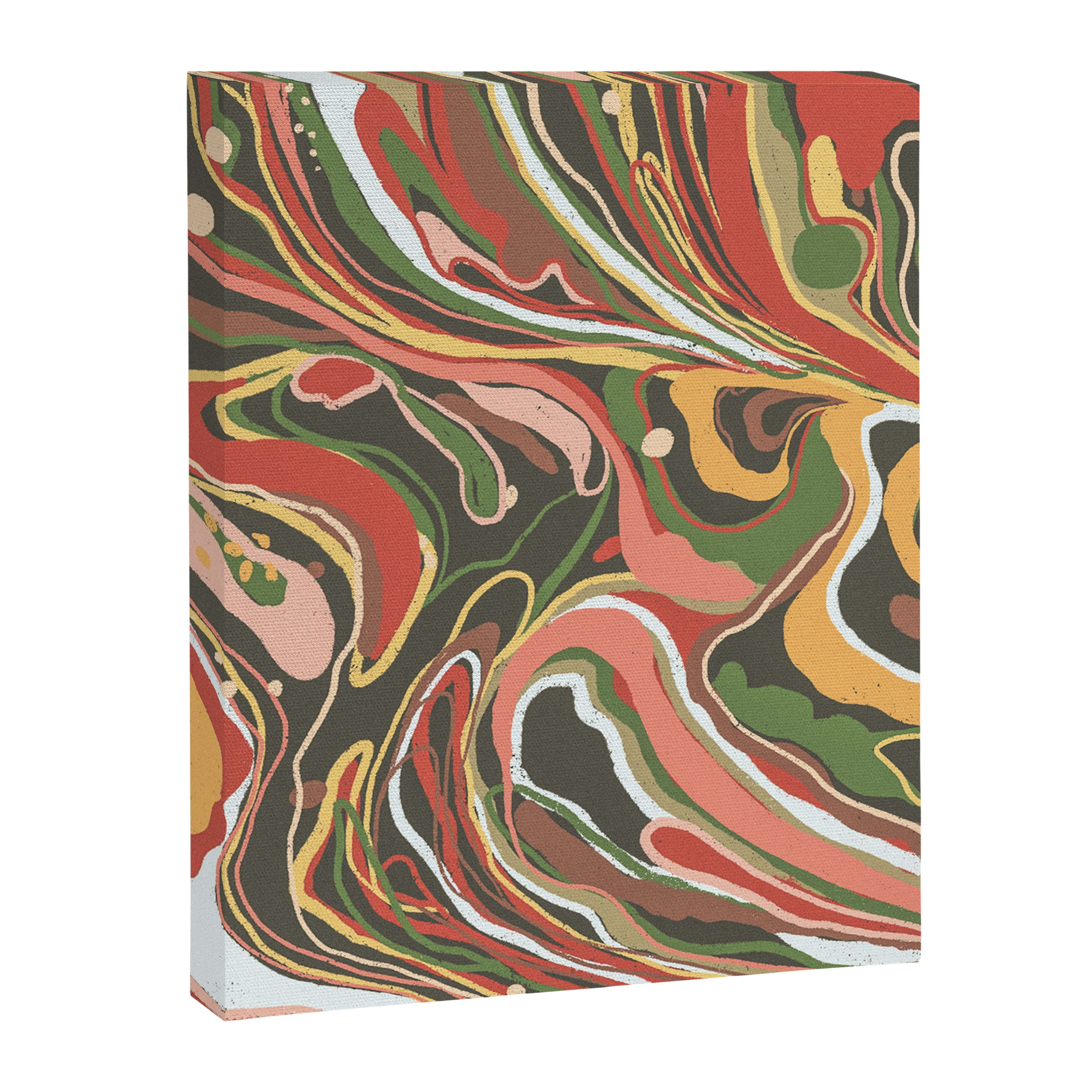Retro marble #5 Canvas Print Gallery Image 8