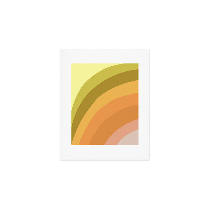 Retro Rainbow Art Print Gallery Image 1