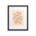 Retro strawberries Framed Art Print Gallery Image 6