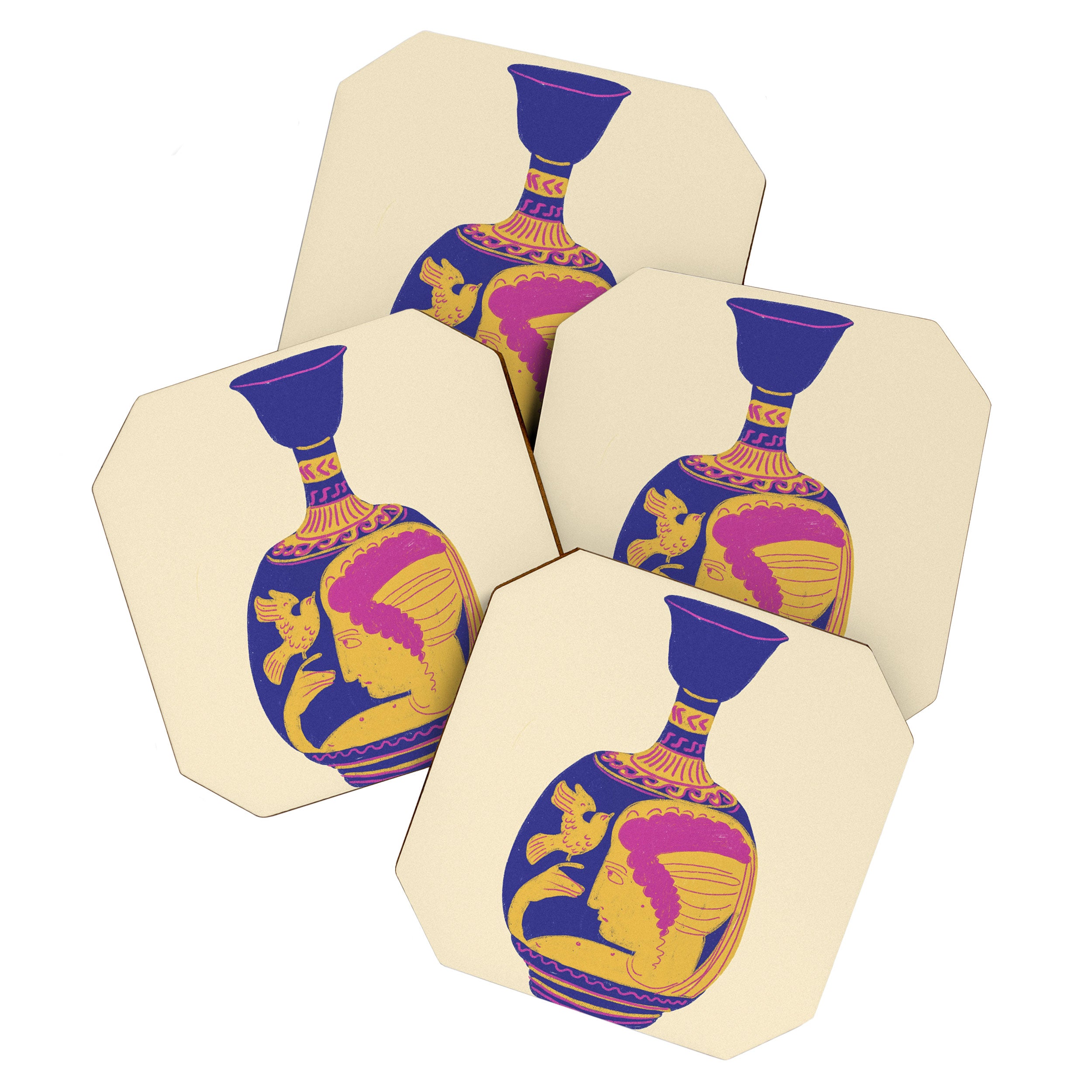Roman vase Coaster Gallery Image 1