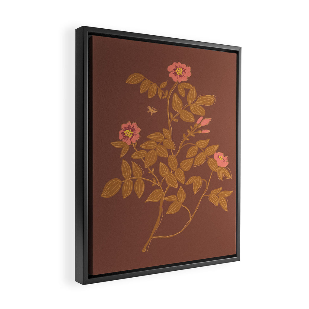Roses Framed Canvas Print Gallery Image 2