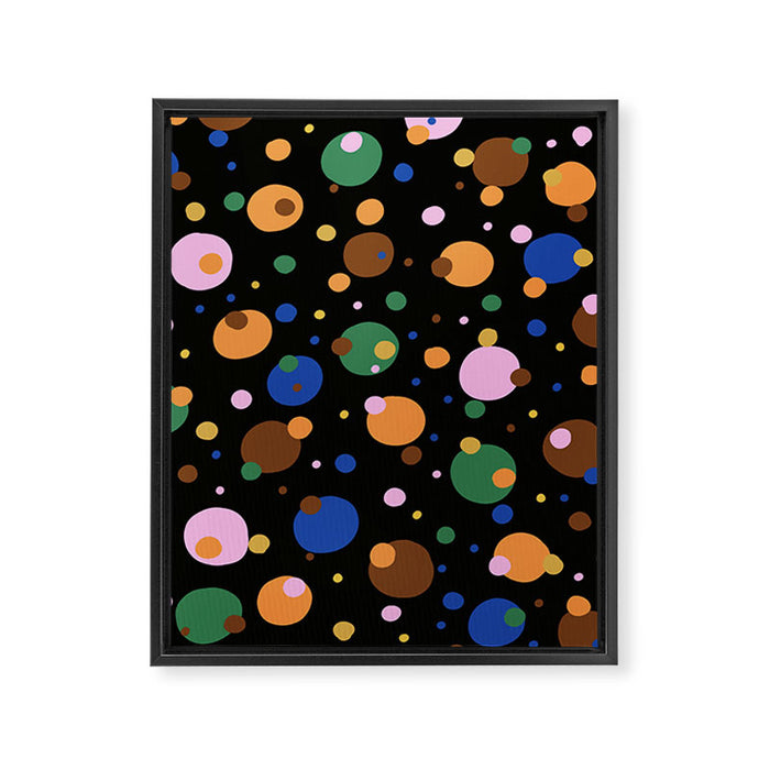 Saturday night Framed Canvas Print Gallery Image 1
