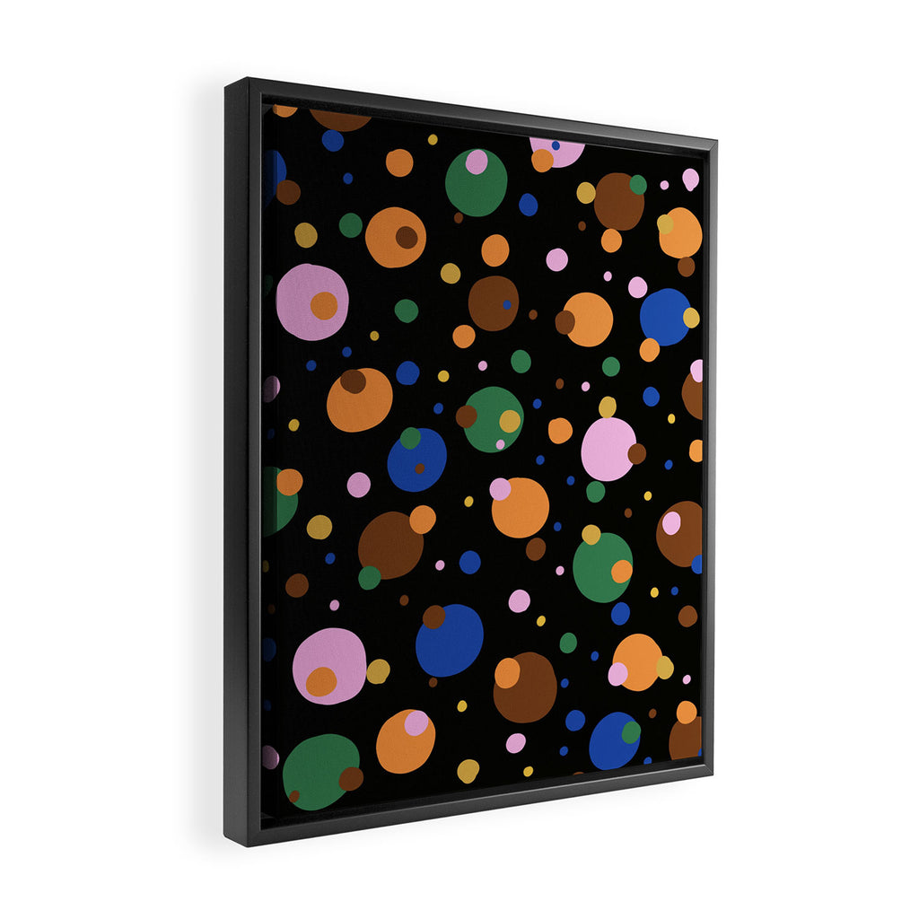 Saturday night Framed Canvas Print Gallery Image 2