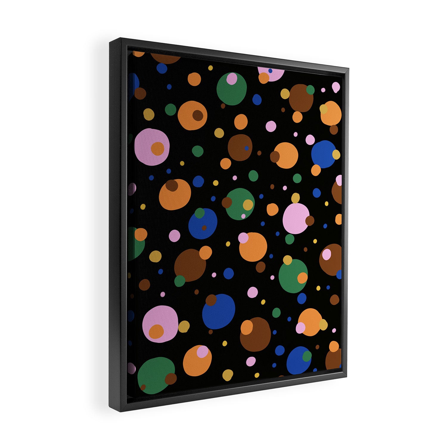 Saturday night Framed Canvas Print Gallery Image 2