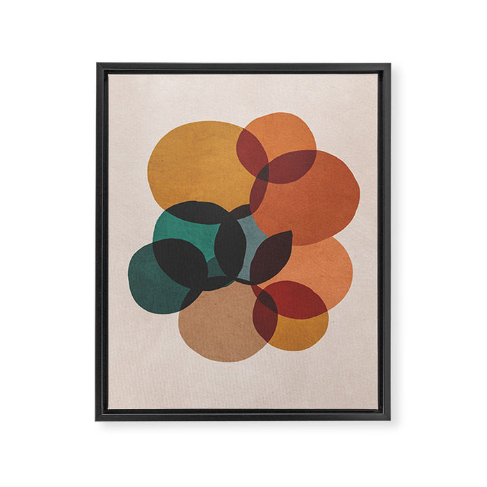 Shapes#1 Framed Canvas Print Gallery Image 1