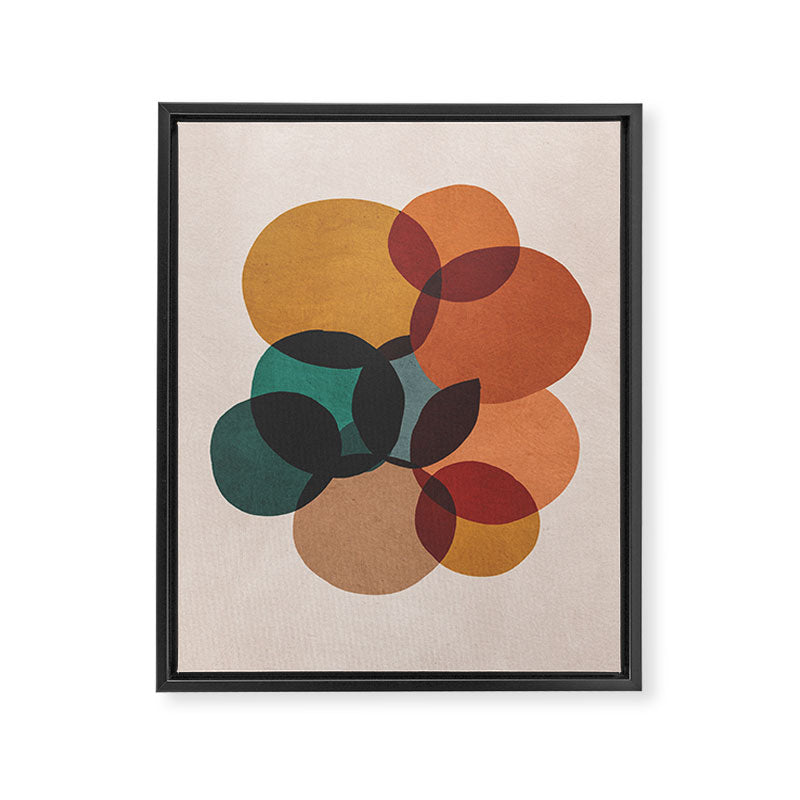 Shapes#1 Framed Canvas Print Gallery Image 8