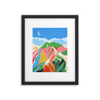 Ski joy Framed Art Print Gallery Image 6