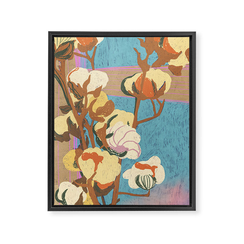 Soft cotton Framed Canvas Print Gallery Image 6