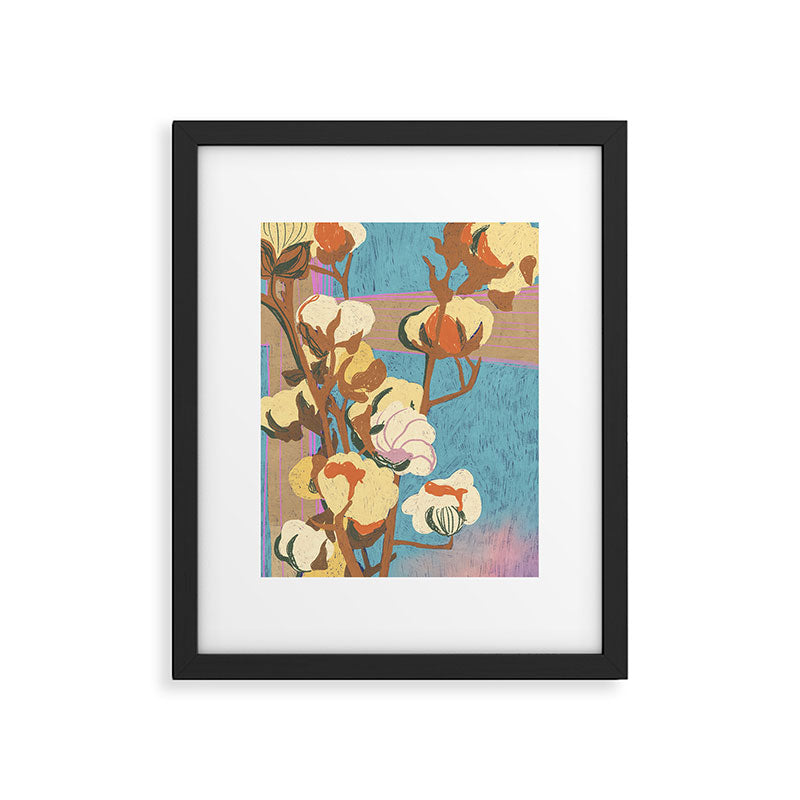 Soft cotton Framed Art Print Gallery Image 5