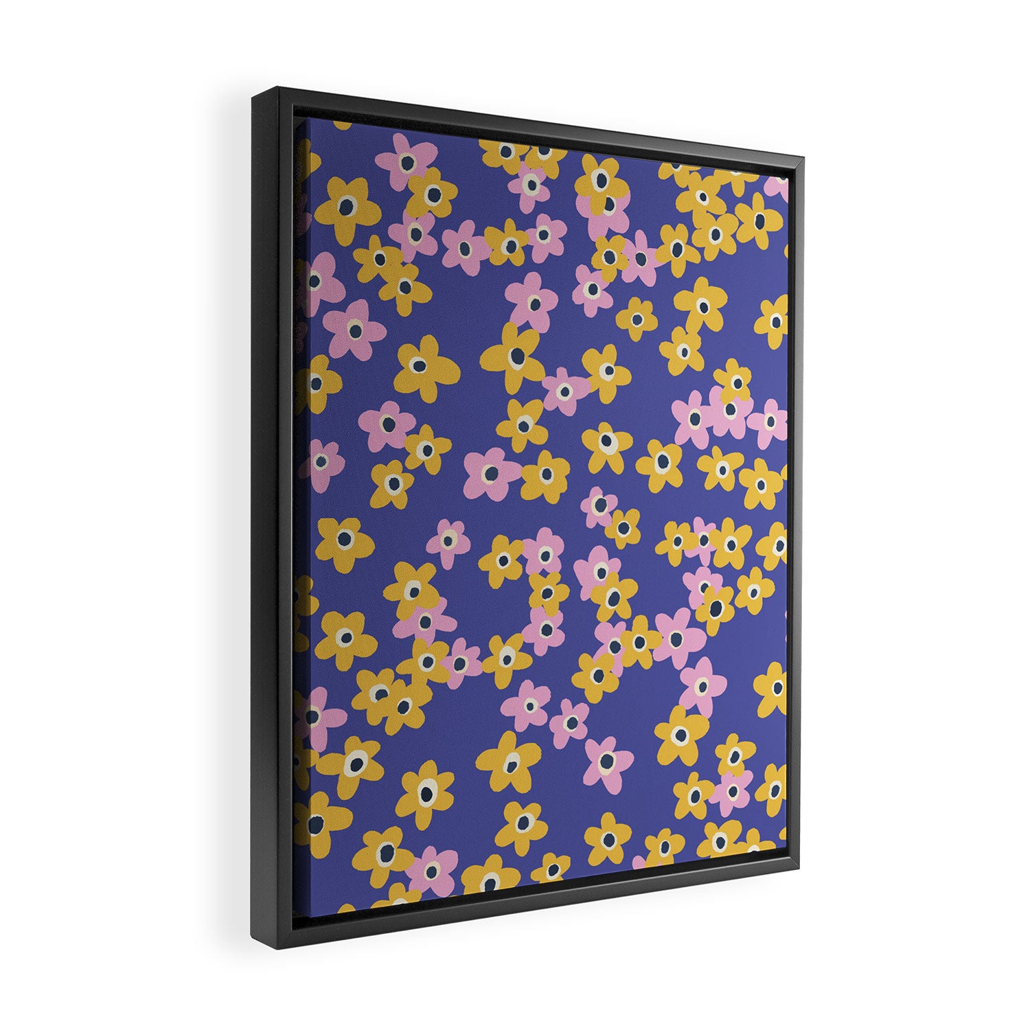 Spirit of Youth Blue Framed Canvas Print Gallery Image 2