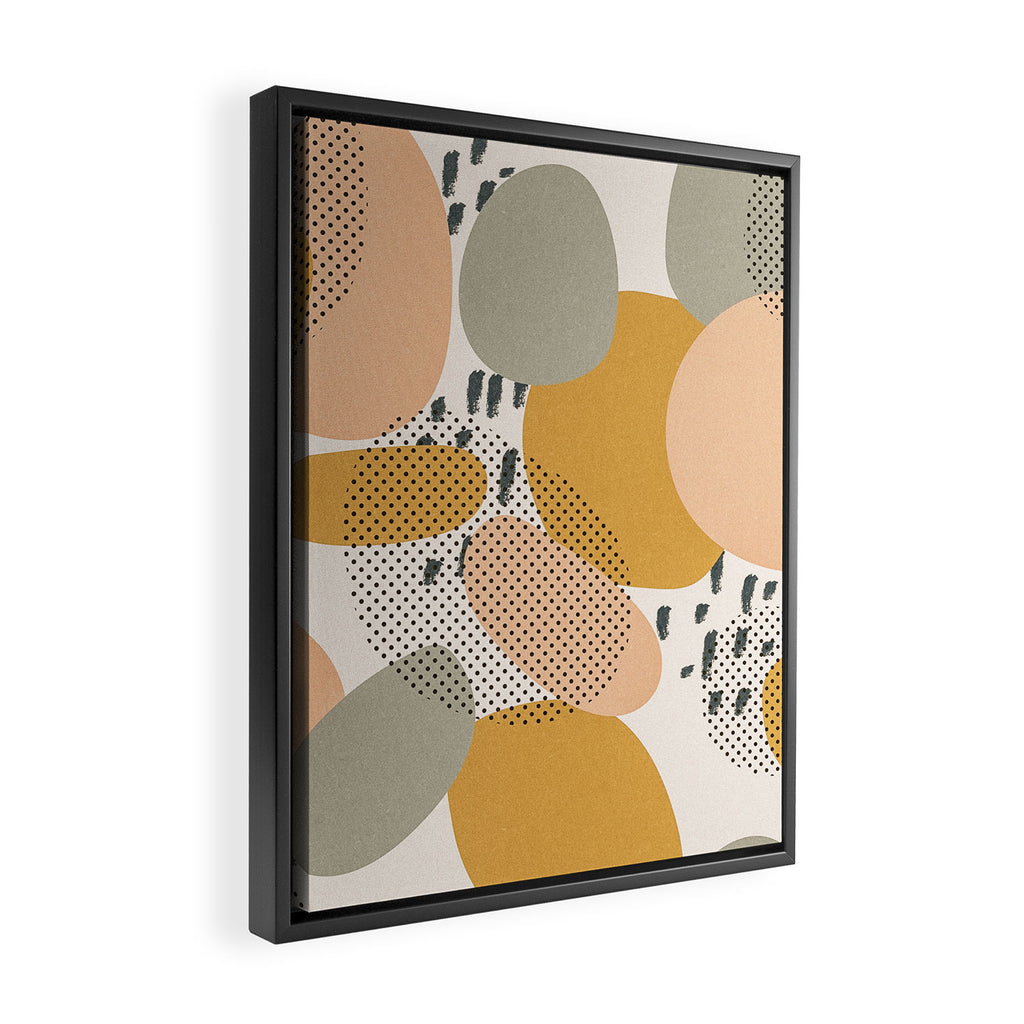 Splatter Framed Canvas Print Gallery Image 2