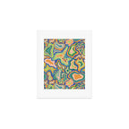 Splish splash green Art Print Gallery Image 1