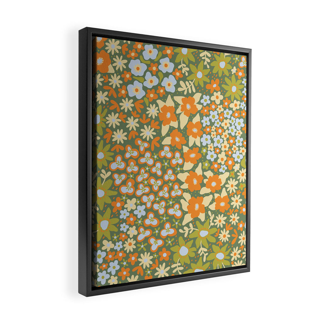 Spring meadow II Framed Canvas Print Gallery Image 2