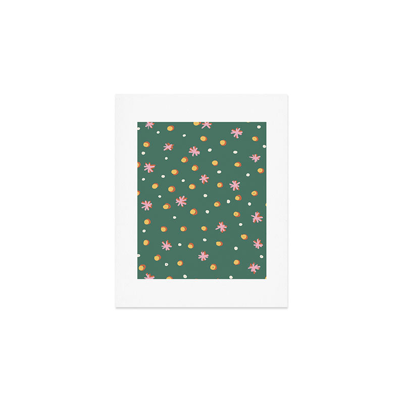 Stars and dots Art Print Gallery Image 1