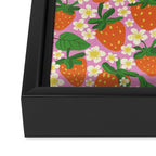Strawberries Framed Canvas Print Gallery Image 3