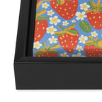Strawberries Framed Canvas Print Gallery Image 3
