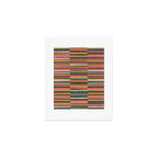 Striped pattern 02 Art Print Gallery Image 1