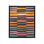 Striped pattern 02 Framed Canvas Print Gallery Image 8