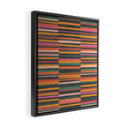Striped pattern 02 Framed Canvas Print Gallery Image 2