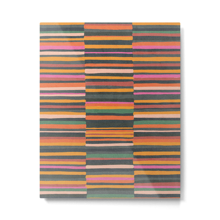 Striped pattern 02 Metal Print Gallery Image 1