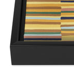 Striped pattern 03 Framed Canvas Print Gallery Image 3